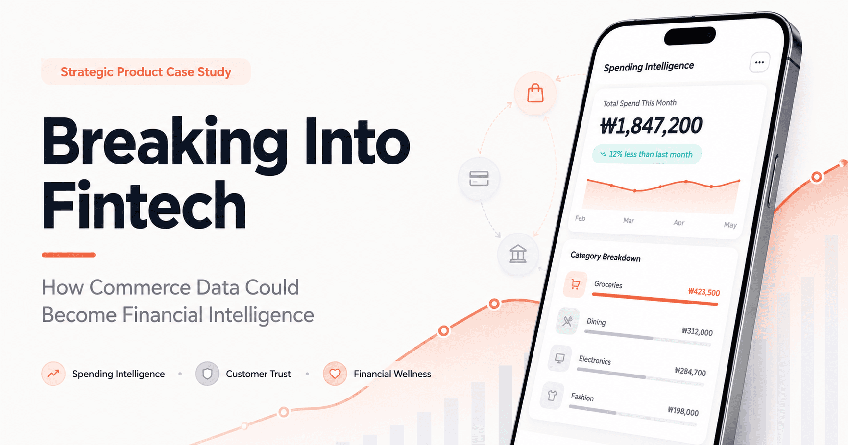 Breaking into fintech product case study